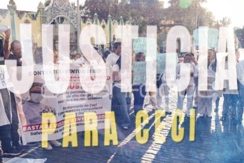 MANIFESTACIÓN ASESINATO ENFERMERA