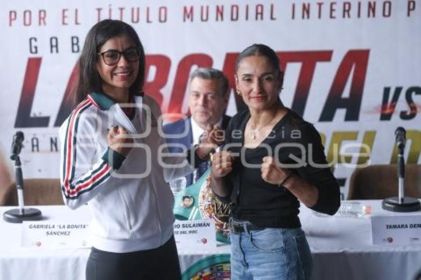 BOXEO . GABRIELA LA BONITA SÁNCHEZ