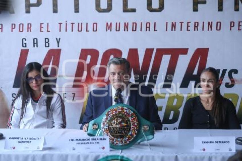 BOXEO . GABRIELA LA BONITA SÁNCHEZ