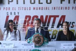 BOXEO . GABRIELA LA BONITA SÁNCHEZ