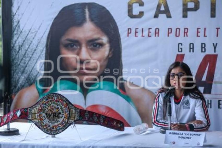 BOXEO . GABRIELA LA BONITA SÁNCHEZ