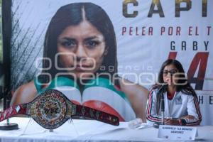 BOXEO . GABRIELA LA BONITA SÁNCHEZ