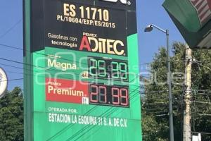 PRECIO GASOLINA 