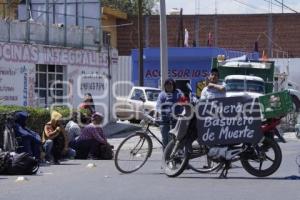 MANIFESTACIÓN RELLENO SANITARIO
