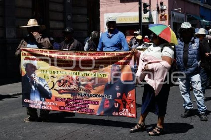 MANIFESTACIÓN . UPVA 28 DE OCTUBRE
