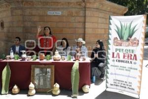 SAN PEDRO CHOLULA . FESTIVAL DEL PULQUE