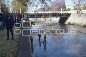 TLAXCALA . JORNADA DE LIMPIEZA RIO ATOYAC