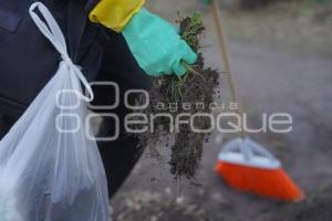 TLAXCALA . JORNADA DE LIMPIEZA RIO ATOYAC